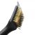 2-in-1 Multifunctional 12 Inch Grill Brush with Scraper